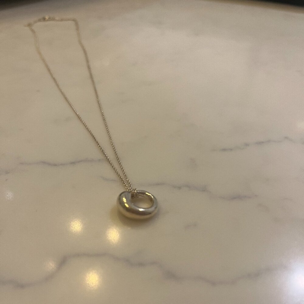 Tiffany & Co Eternal Circle Pendant Necklace - Sterling Silver